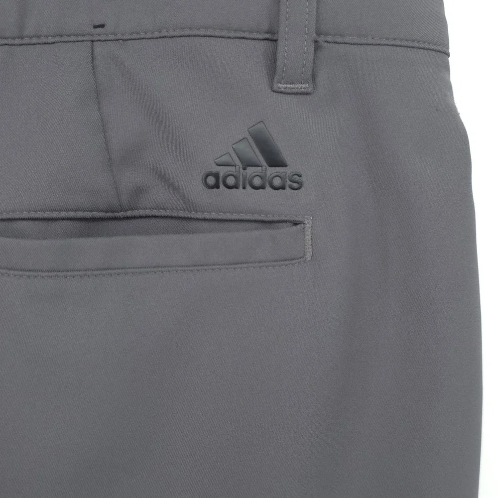 Adidas Mens Golf Pants 38x32 Grey Performance Ultimate Trousers